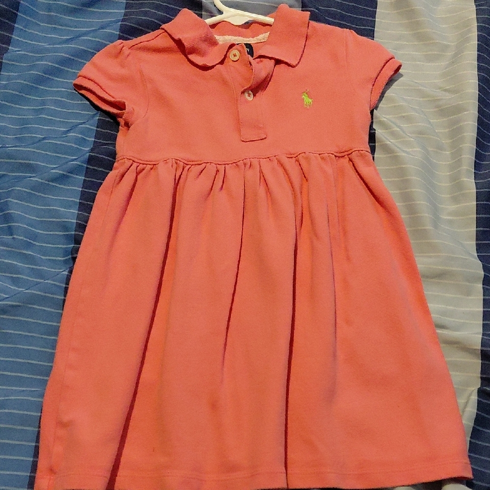 Polo by Ralph Lauren Coral Kids Dress